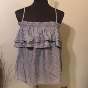 Ruffle tank top